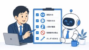 AIを新人職員として扱う