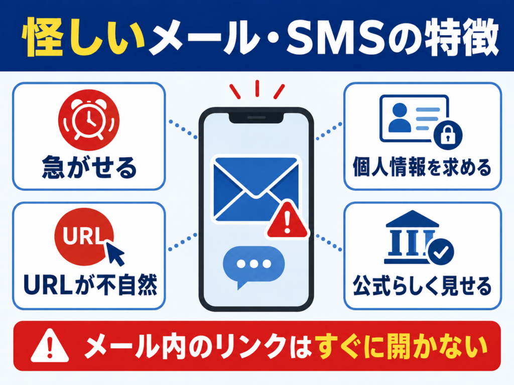推し情報や購入履歴を悪用して本物らしいフィッシングメールを作る手口のイメージ