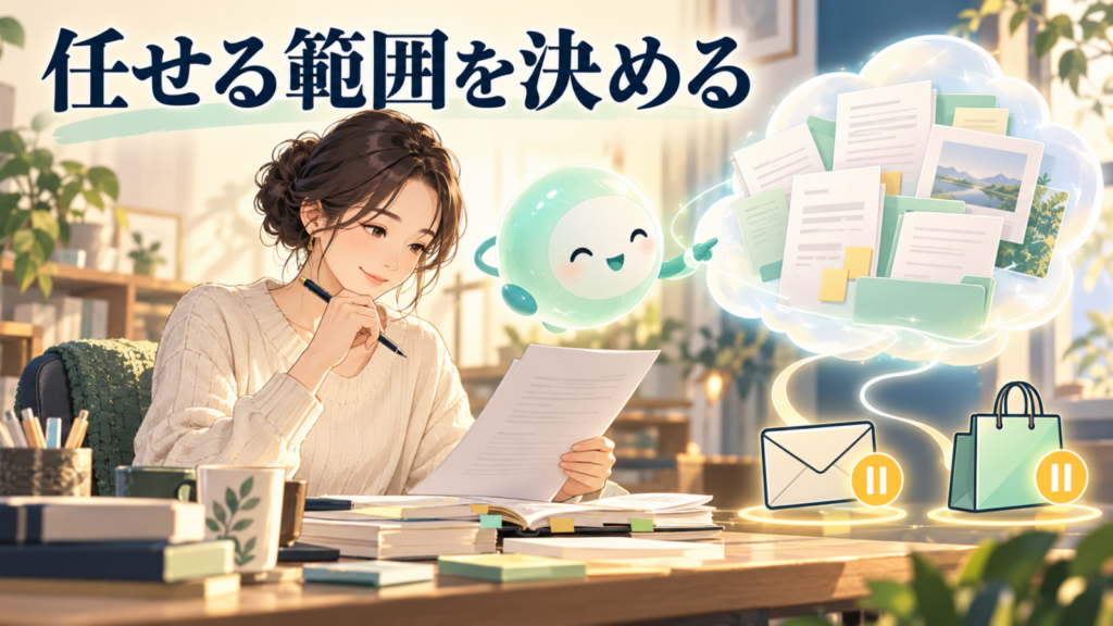 dotの作業結果を人が確認するイメージ