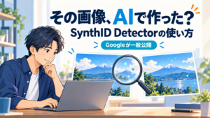 その画像、AIで作った？Googleが一般公開したSynthID Detectorの使い方