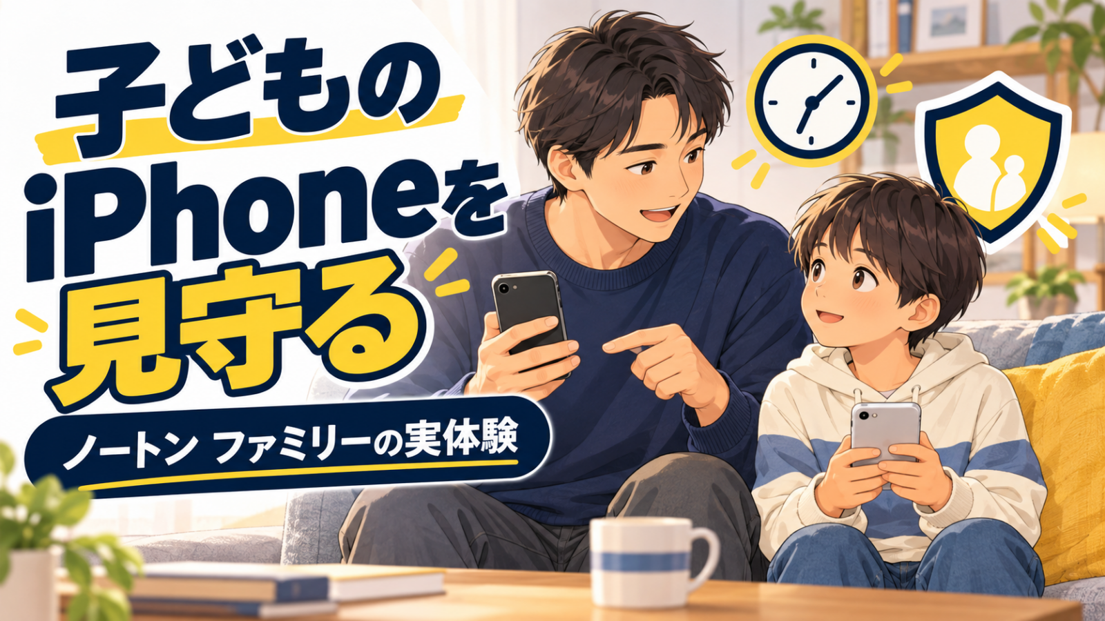 子どものiPhoneを見守るノートン ファミリーの実体験